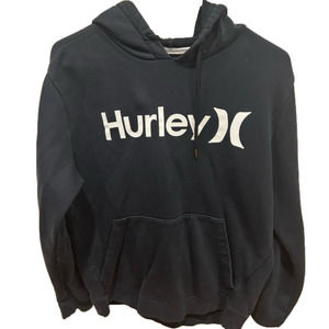 🌿Hurley Men’s Small Black hoodie style sweatshirt🌿